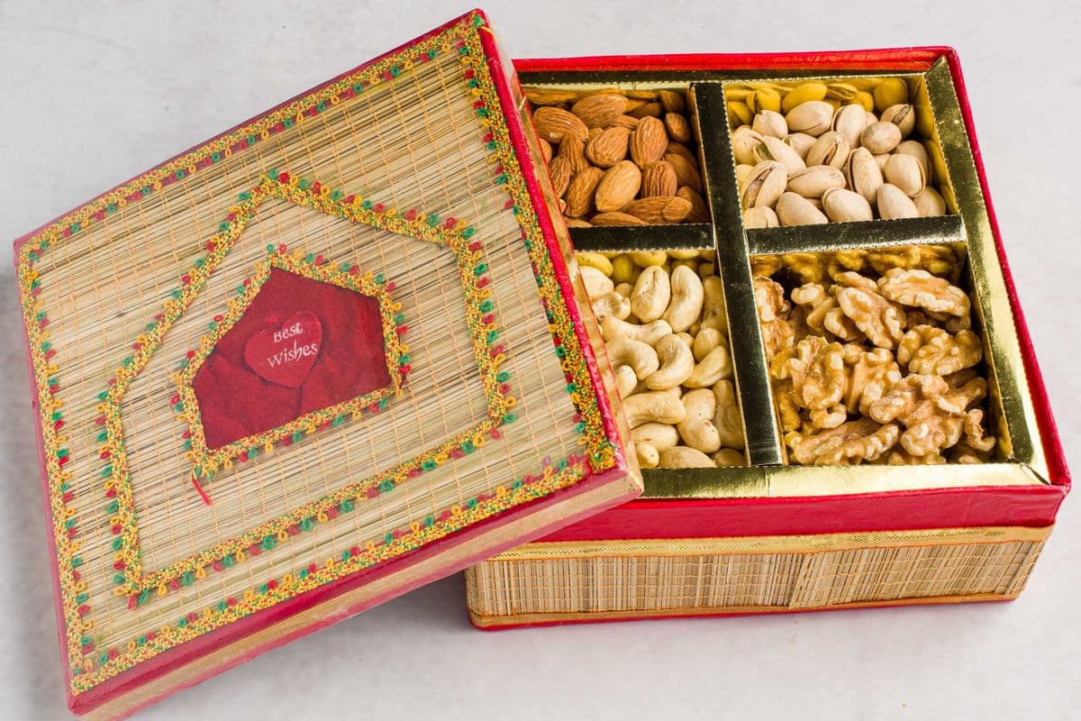 House Square - Dry Fruit Box