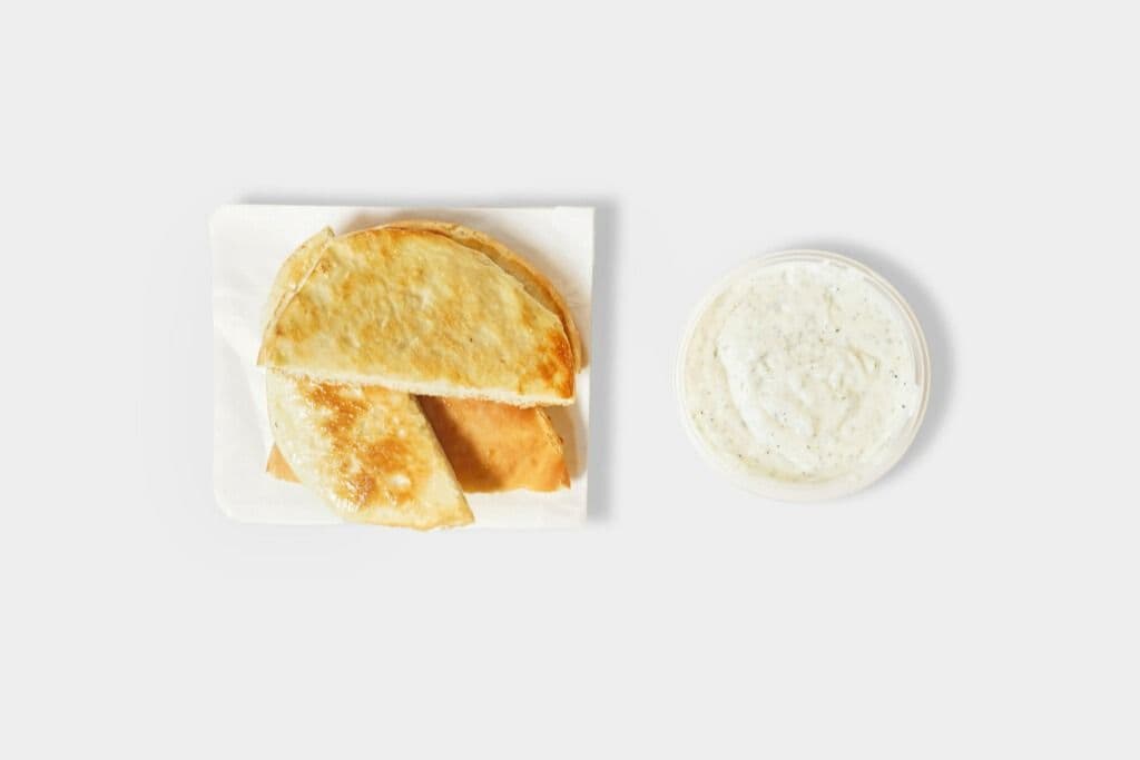 Pita and Tzatziki
