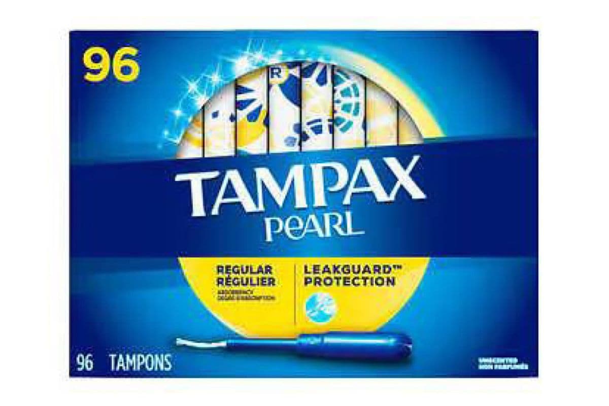 Tampax Pearl - Tampons Réguliers / Regular Tampones (96)