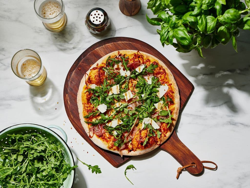 La Pizza Al Prosciutto E Rucola
