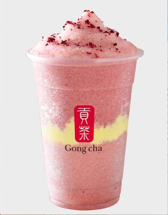 Creme Brulee Strawberry Smoothie