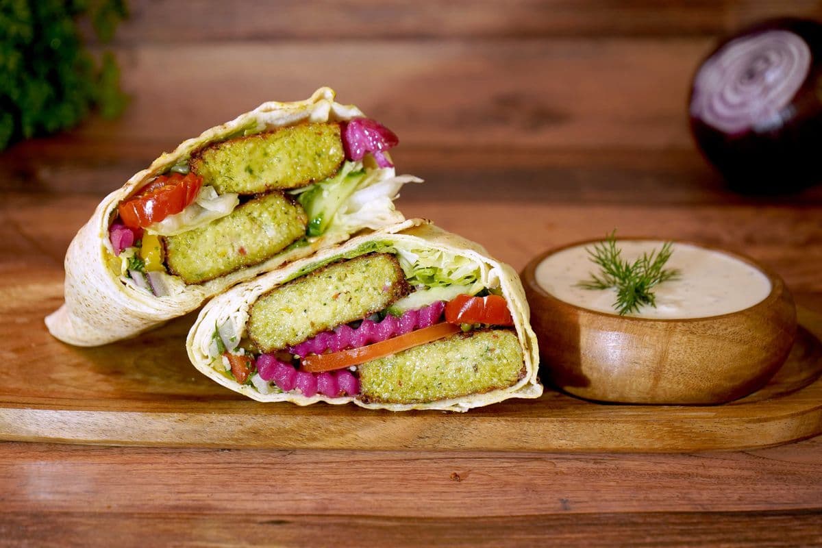 #-3 Falafel Donair