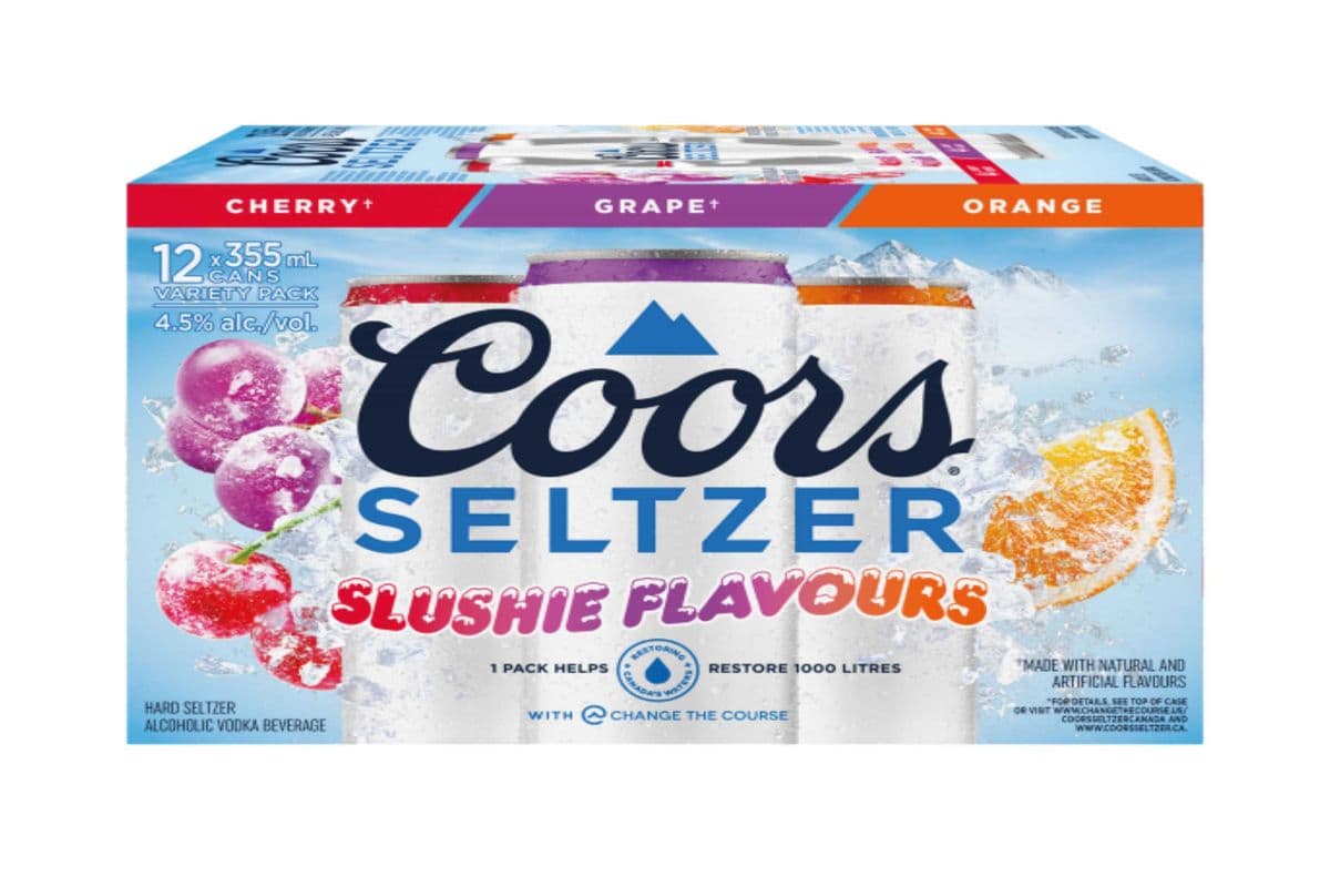 COORS SELTZER SLUSHIE MIX-12 (12 x 12*355ML)