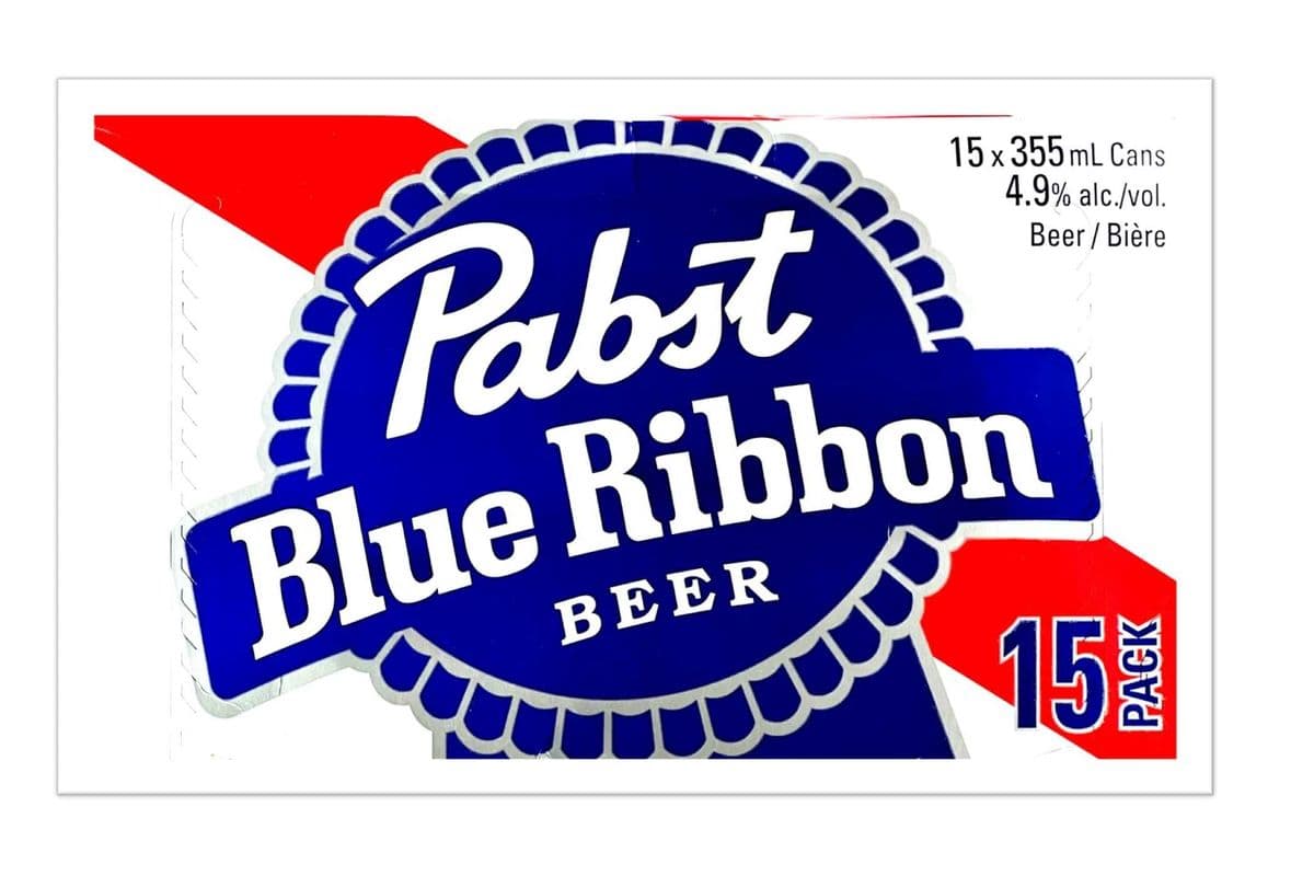 Pabst Blue Ribbon (15 x 355 ml Cans)