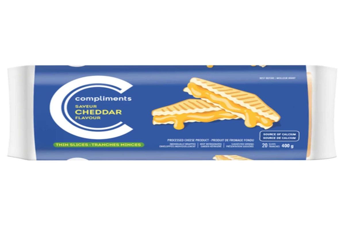 Comp Cheddar Cheese light/original 400 g