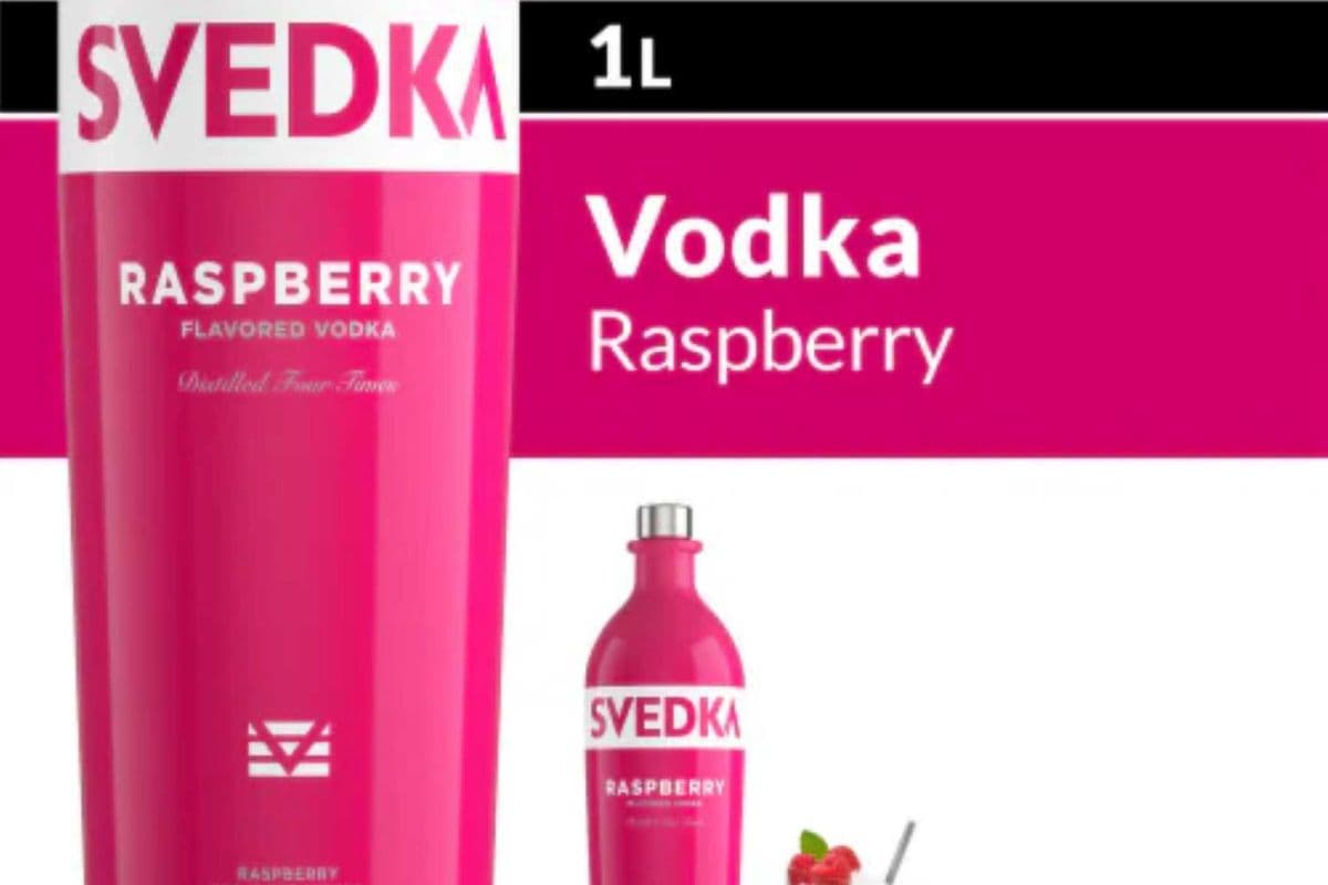 SVEDKA FLAVOURS RASPBERRY (1L) (1 x 1L)