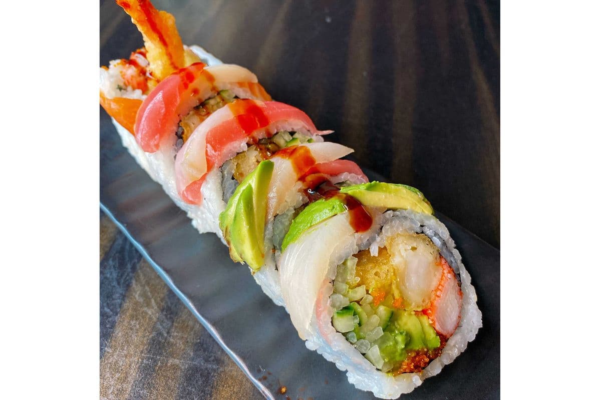 Rainbow Dragon Roll