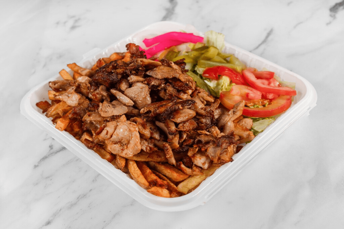Shawarma Fries Plate