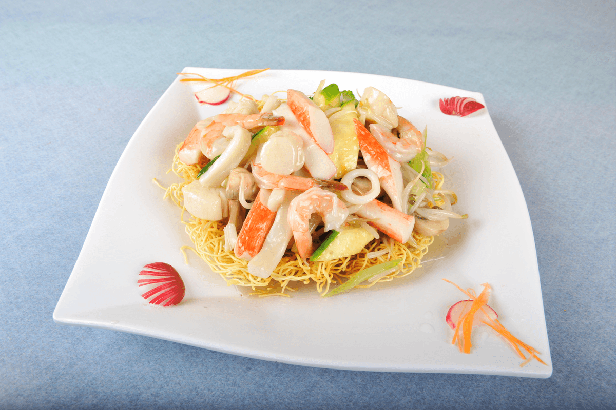 50. Seafood Cantonese Chow Mein