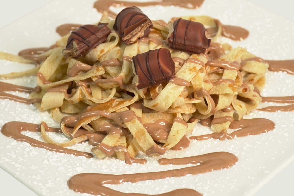 Créer votre Fettuccine crêpe!