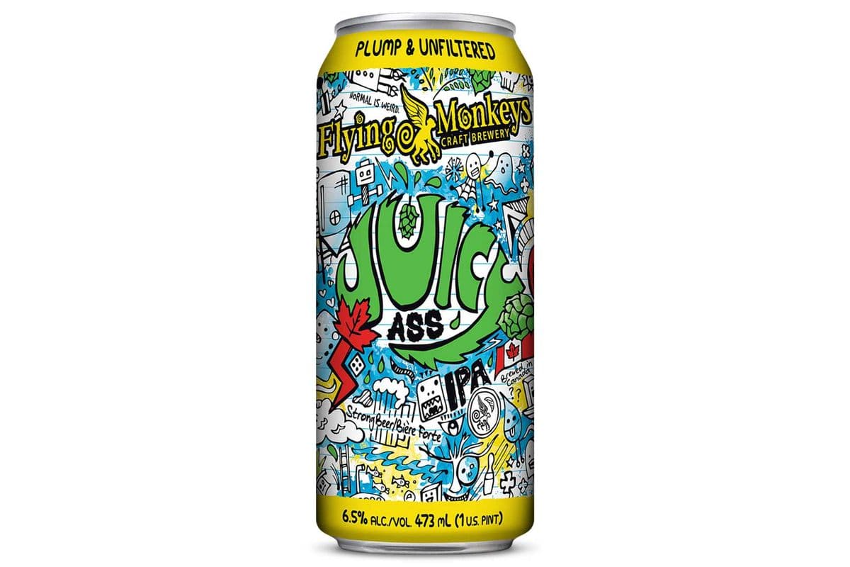 Flying Monkeys Juicy Ass Ipa+ (1 x 473ml)