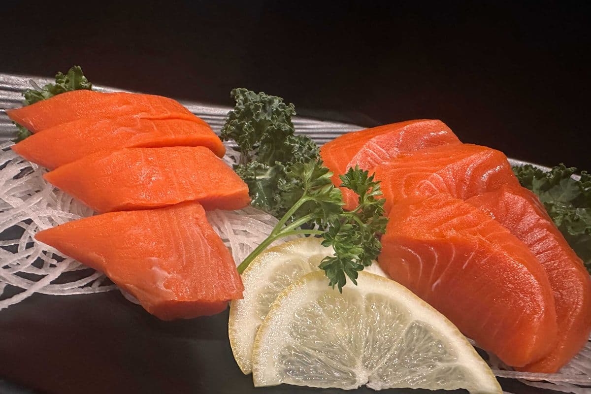 Wild Sockeye Salmon Sashimi
