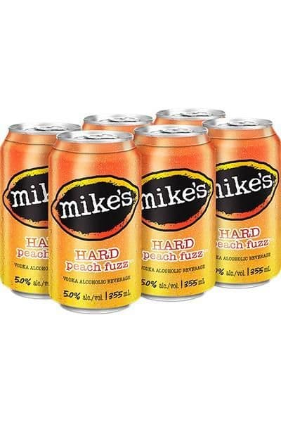 Mike’s Hard Peach Fuzz (6 x 355mL Cans)