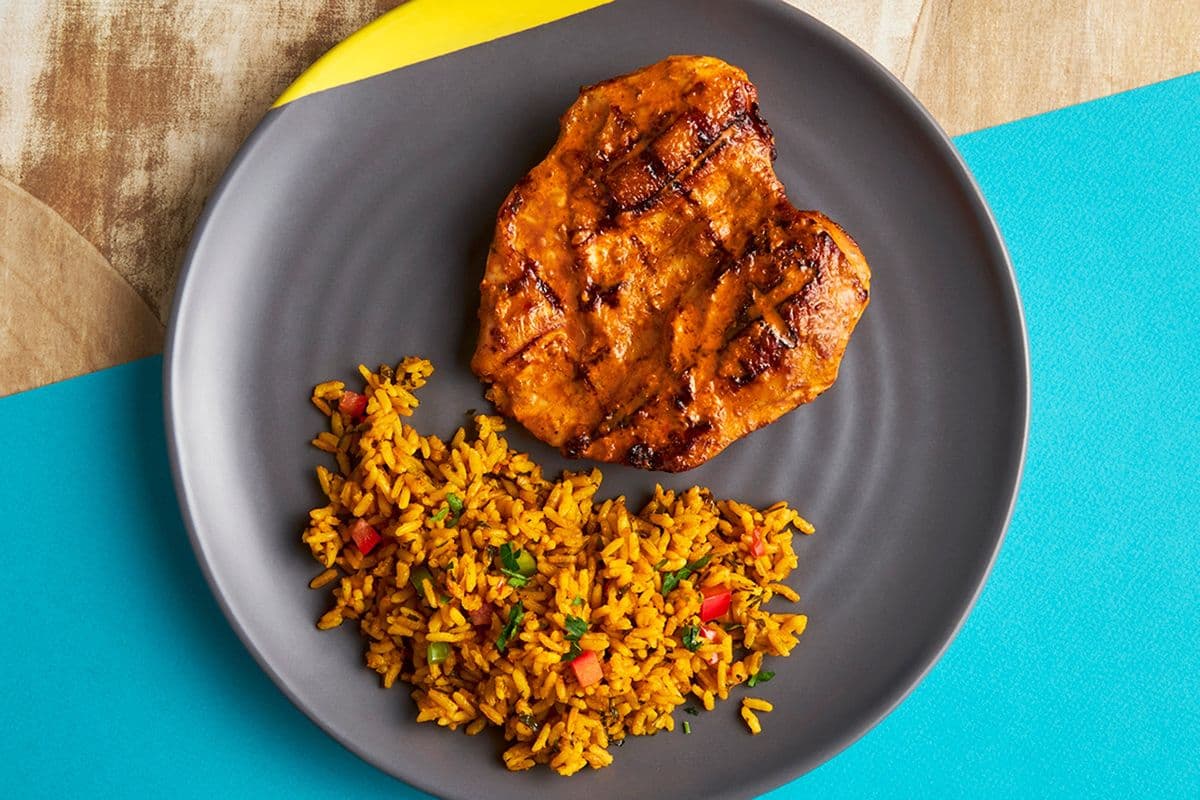 Boneless Butterfly Chicken Breast with One Regular Side