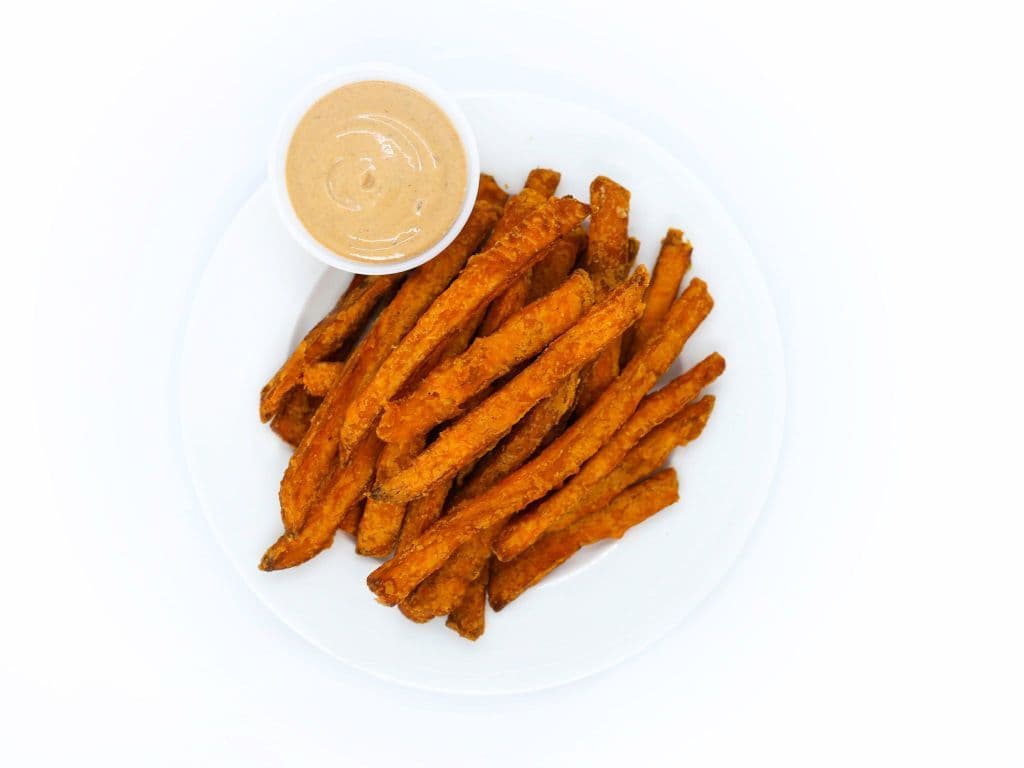 Frites de patate douces / Sweet potato fries