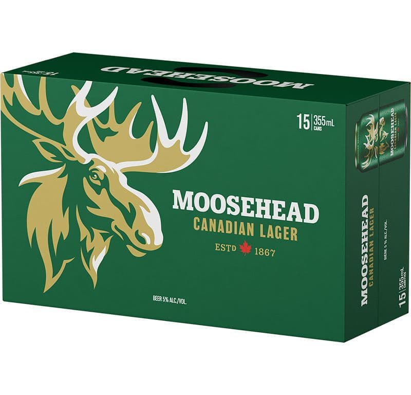MOOSEHEAD LAGER (15x355ML)