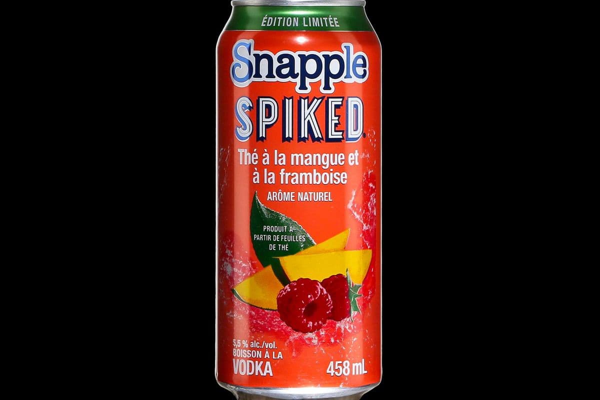 SNAPPLE SPIKED MANGO RASPBERRY (1 x 458ML CAN) (1 x 458ML)
