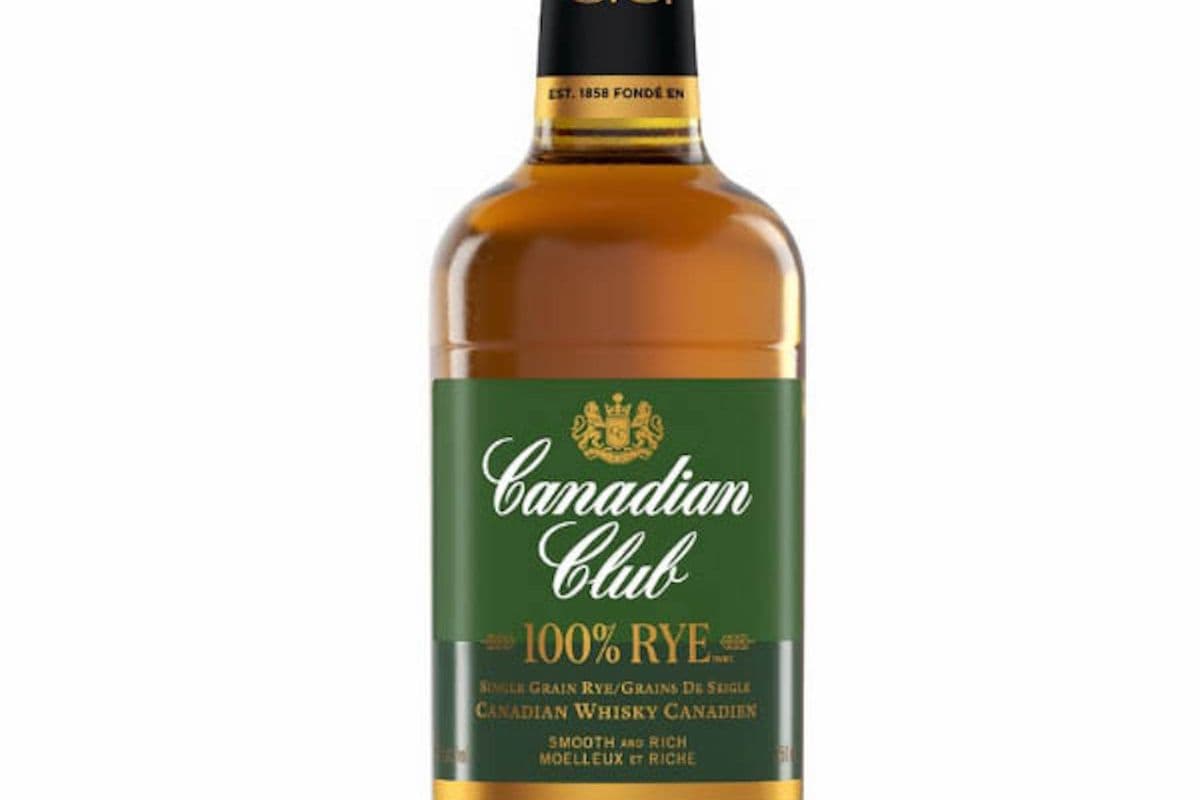 Canadian Club 100% Rye Whiskey 750ML (1 x 750 ml)