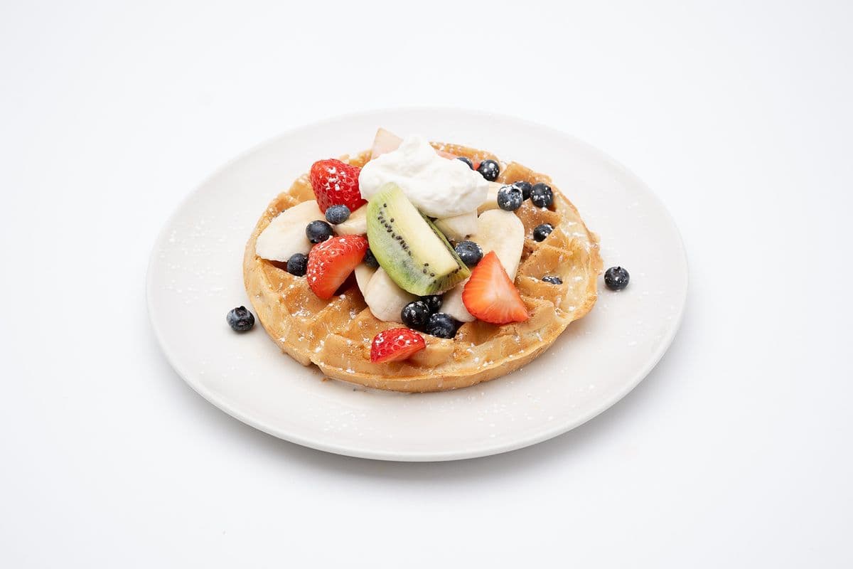 Fresh Fruit Waffle