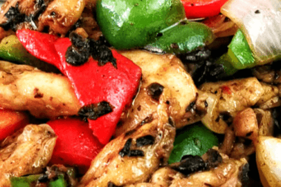 Chicken in Black Bean Sauce 豉汁鸡
