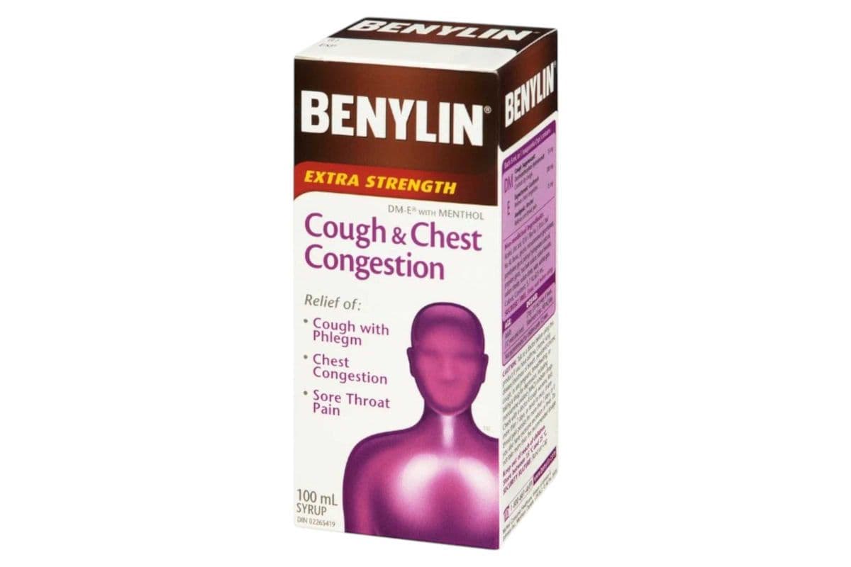 Benylin Extra Strength, Cough & Chest Congestion (100ml)