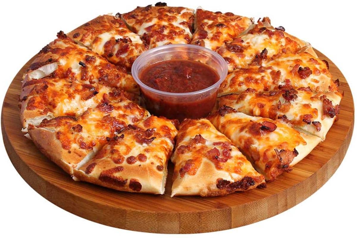 Bacon Triple Cheese Bread Sticks
