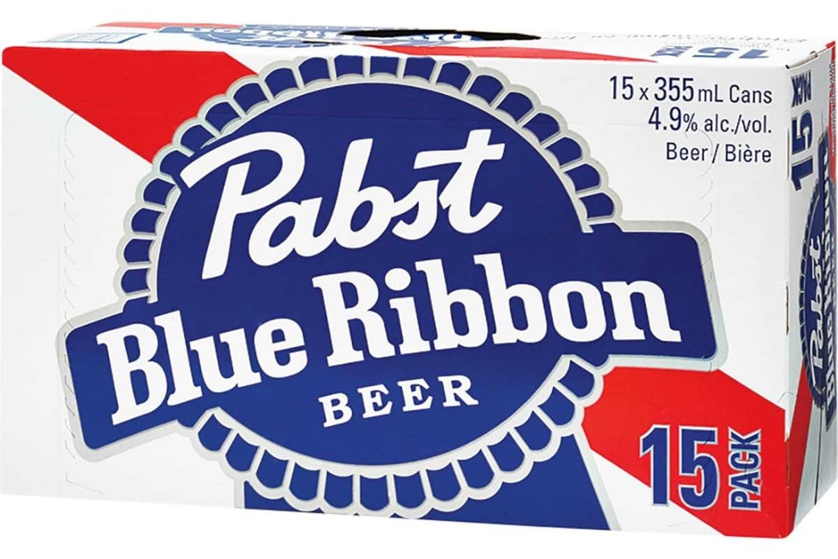 Pabst Blue Ribbon 15 cans (15 x 355 ml)