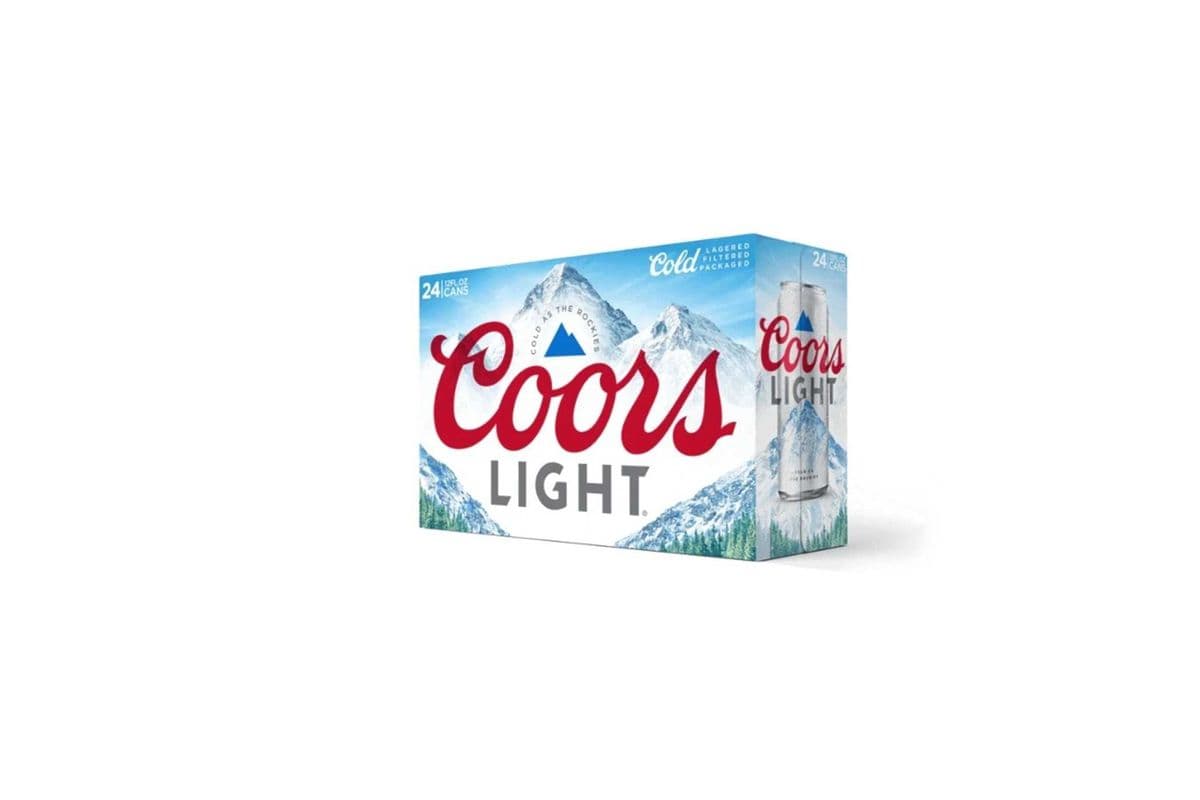 906644. COORS LIGHT (24 x 355ML (CANS))