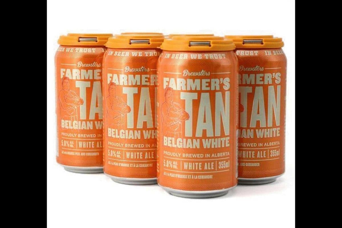 BREWSTER FARMER'S TAN BELGIAN WHITE (6 x 355ML CANS) (6 x 355ML)