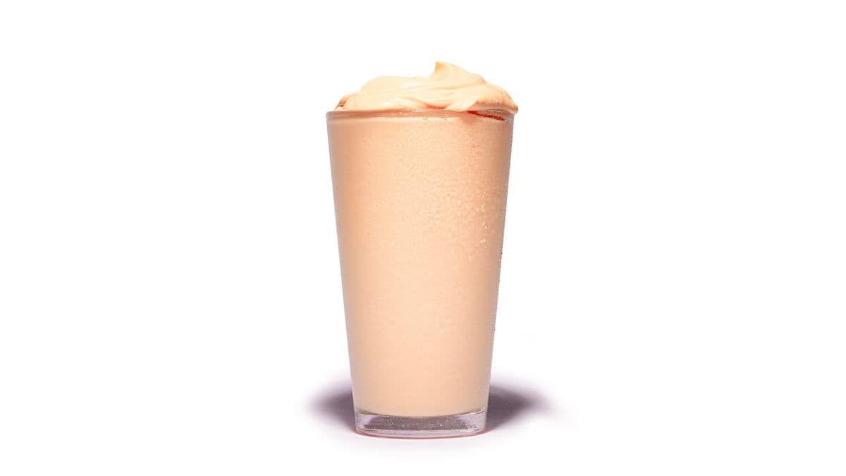 Lait frappé orange-crème, grand format