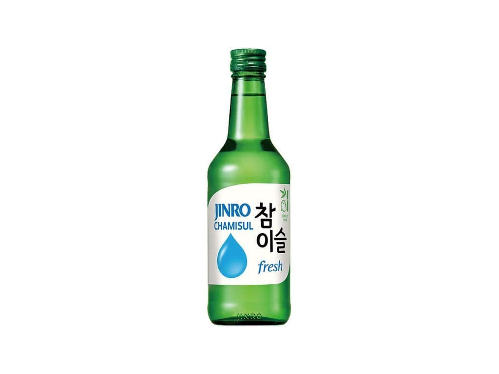 Chamisul Fresh, 360mL Soju (16.5% ABV)