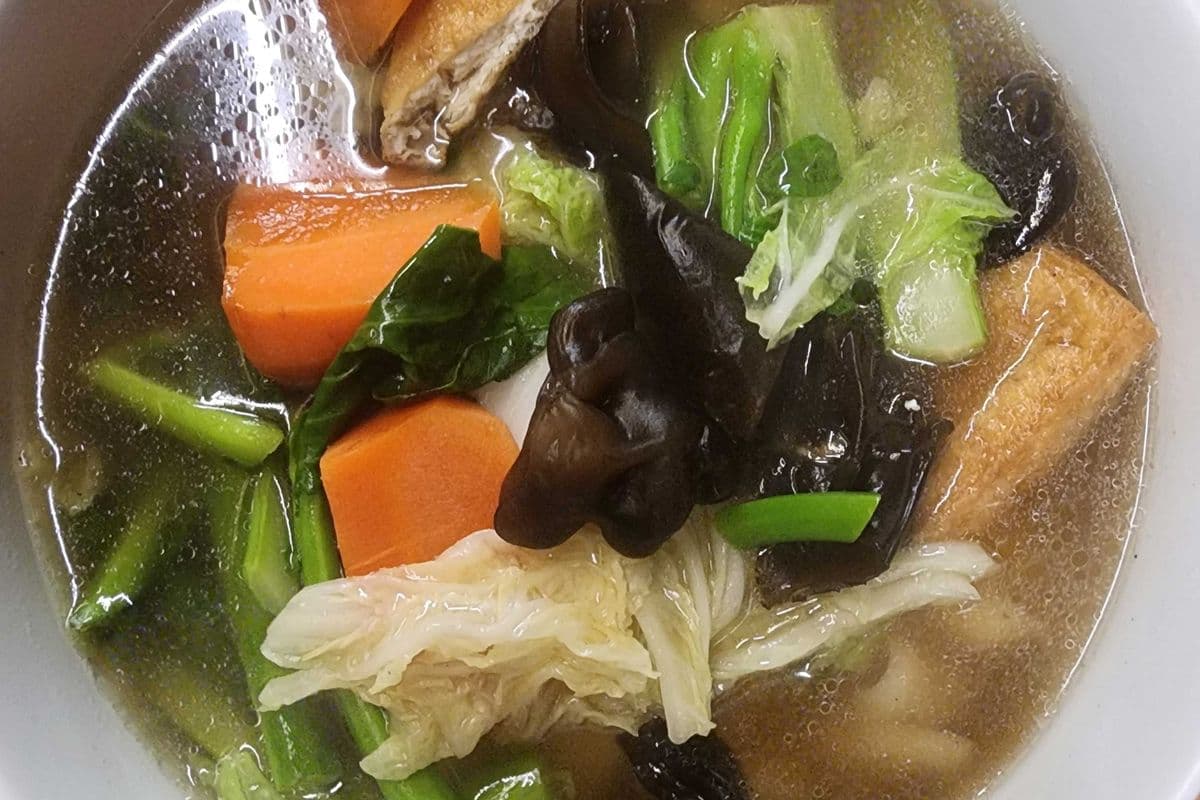 1109. Hand-Pulled Ramen with Veggie