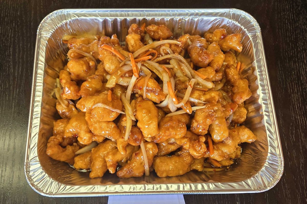 044. Ginger Chicken (party tray)