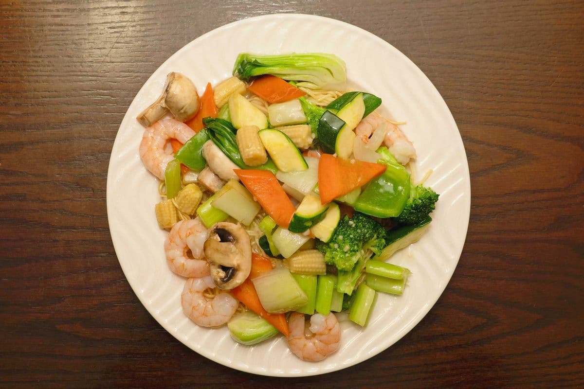 127A. Shrimp Fried Noodles or Lo Mein