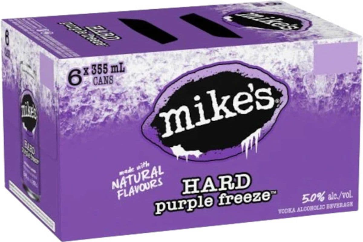 113898. MIKE'S HARD PURPLE FREEZE 6X355ML (1 x 6pc)