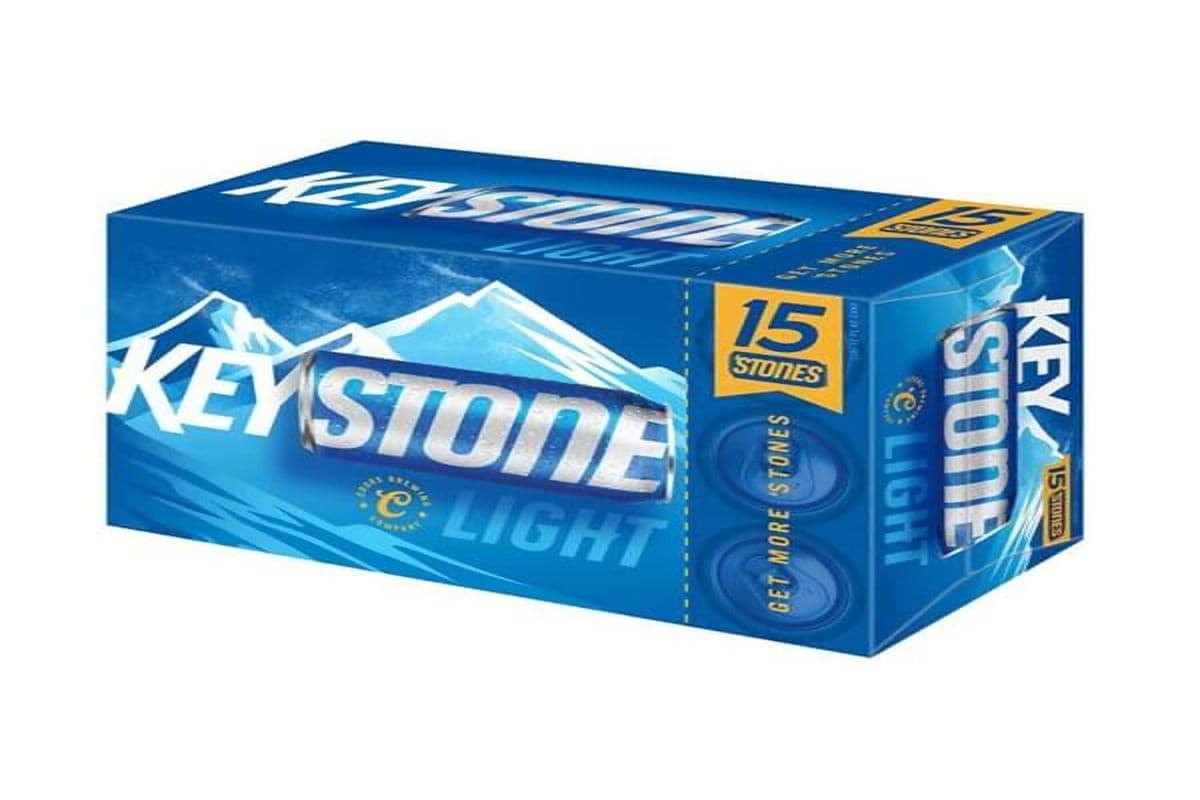 KEYSTONE LIGHT 15CANSX355ML (15 x 355ML)