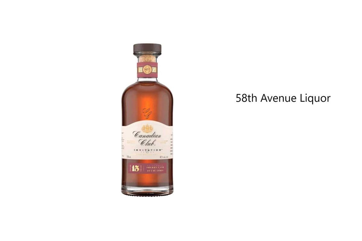 CANADIAN CLUB INVITATION 15 SHERRY CASK 750ML (1 x 750ML)