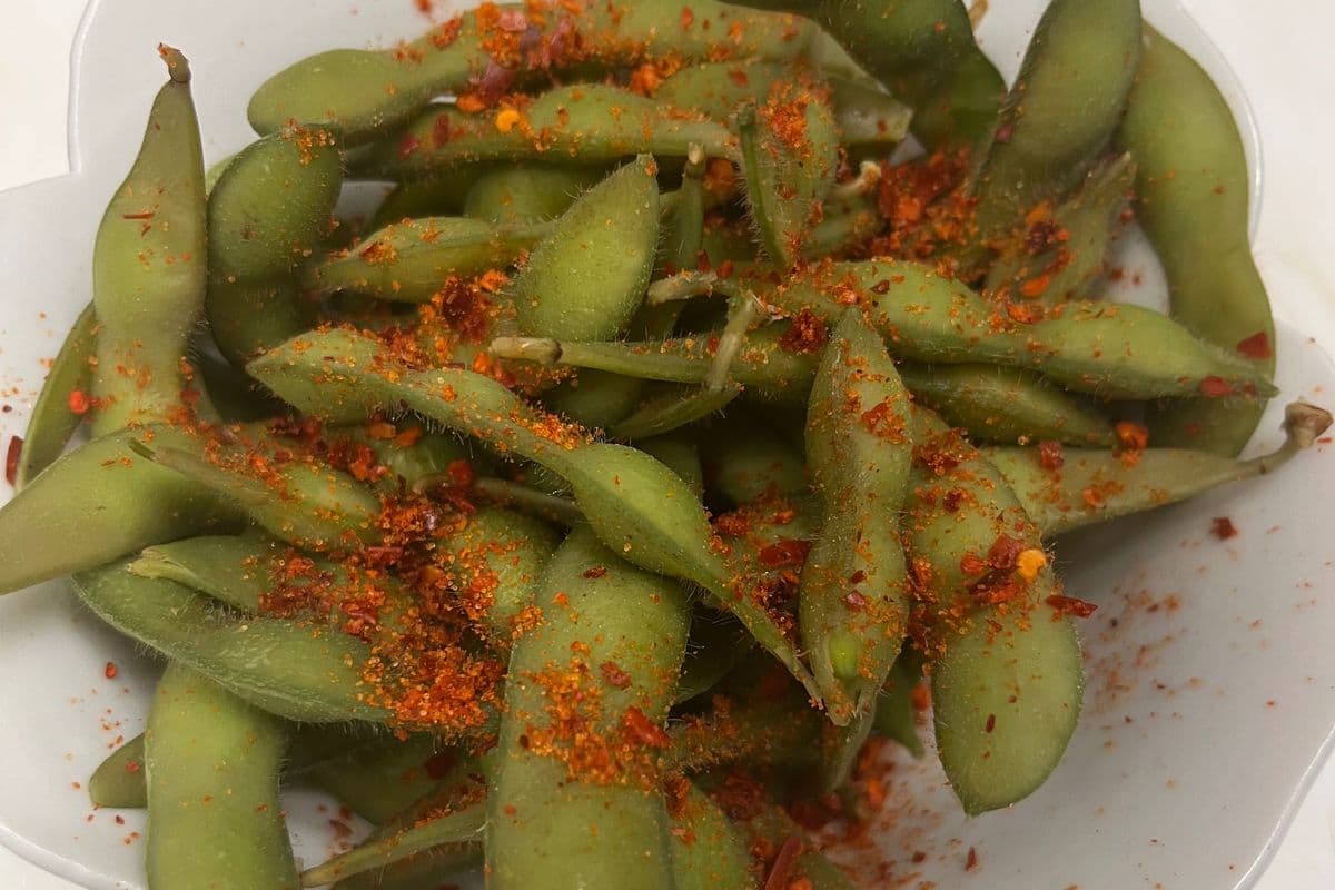 110. Spicy Edamame