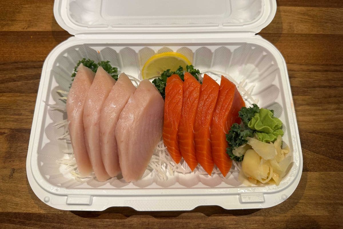 Tuna and Sockeye Sashimi