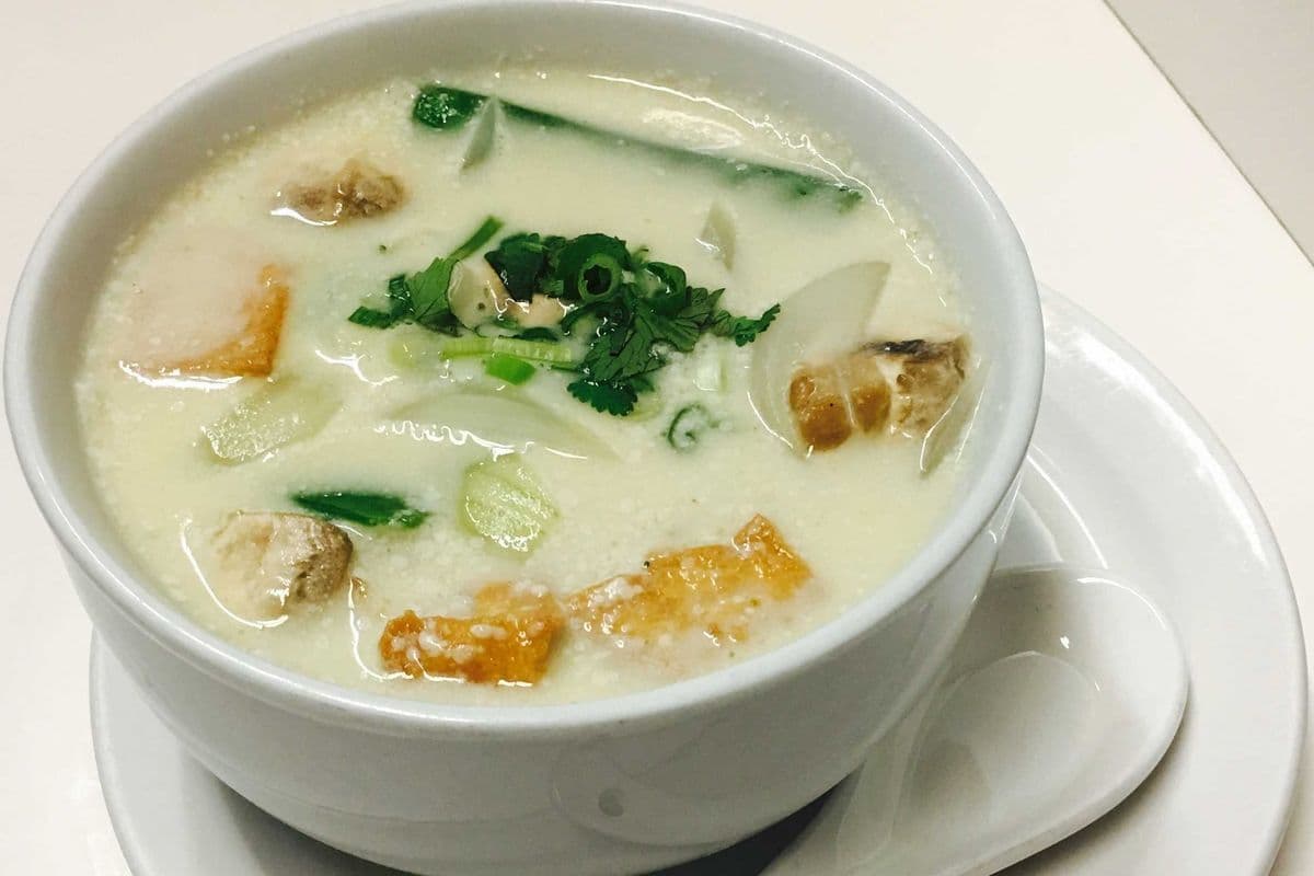 18. Thai Coconut Soup - Tom Kha Gai