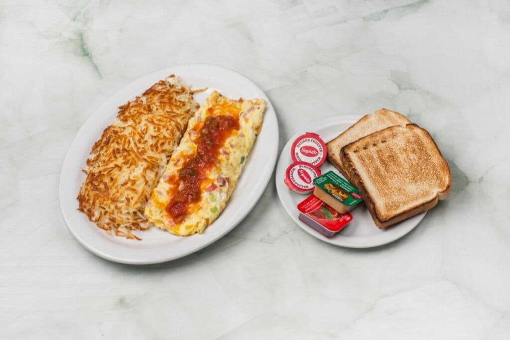 Spanish Omelette and Cheese