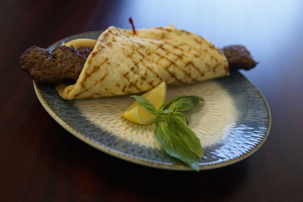 Naan Kabab Wrap