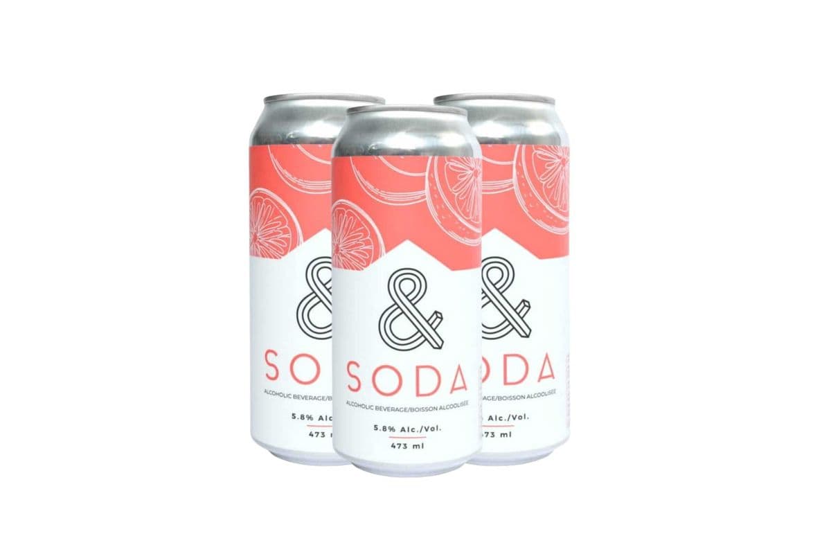 And Vodka Soda Grapefruit (4 Cans) (1 x 4x473ML)