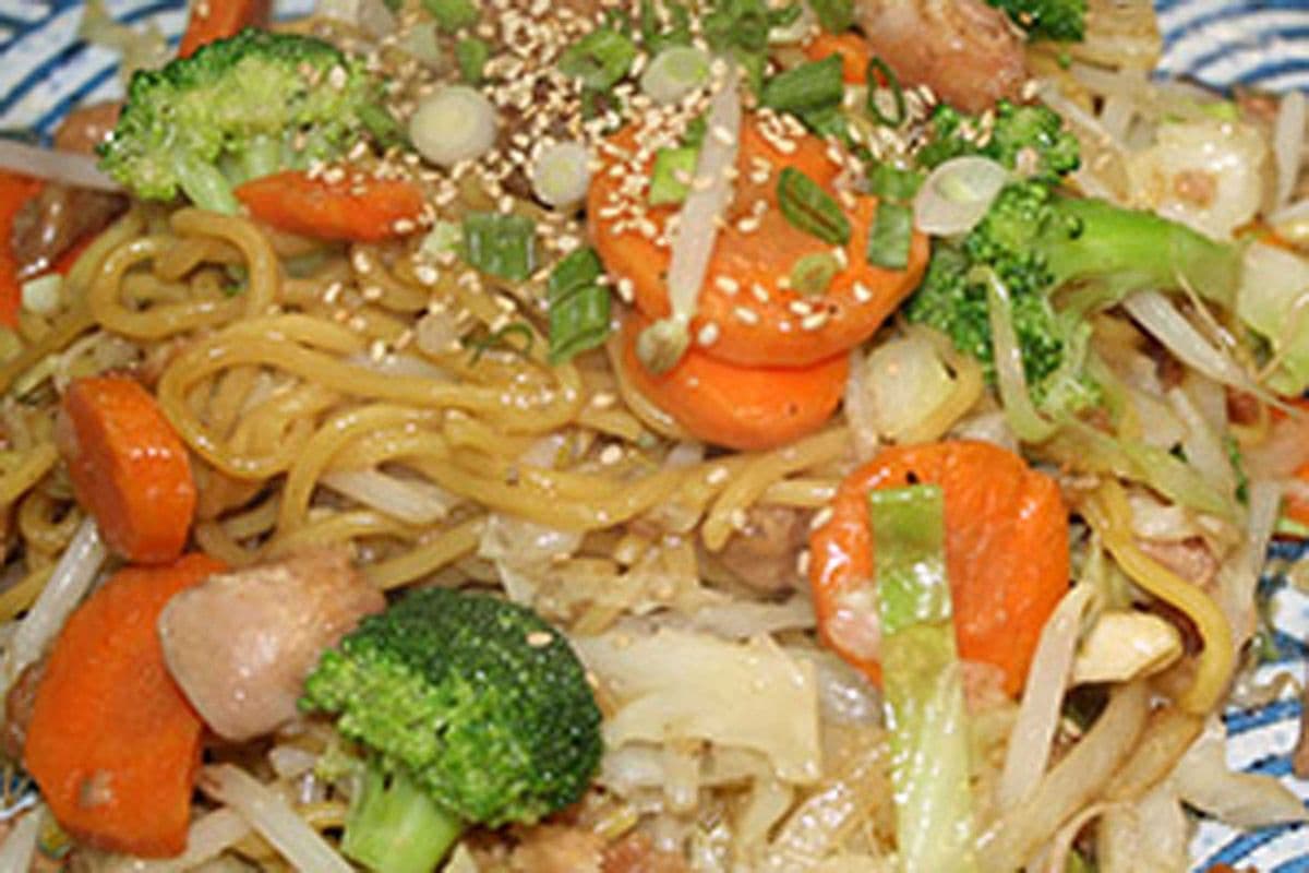 Chicken Stir Fry Noodles