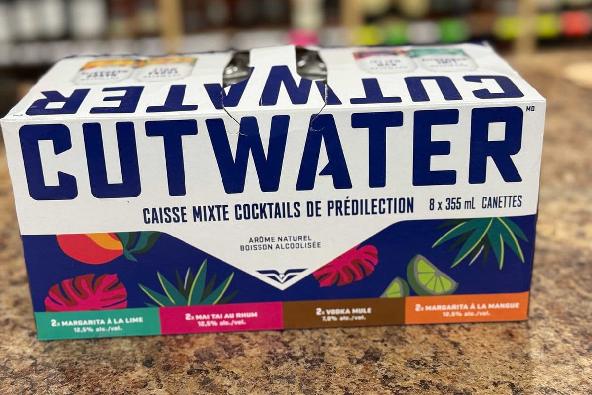 CUTWATER COCKTAILS MIXER PACK (8 x 355ML)
