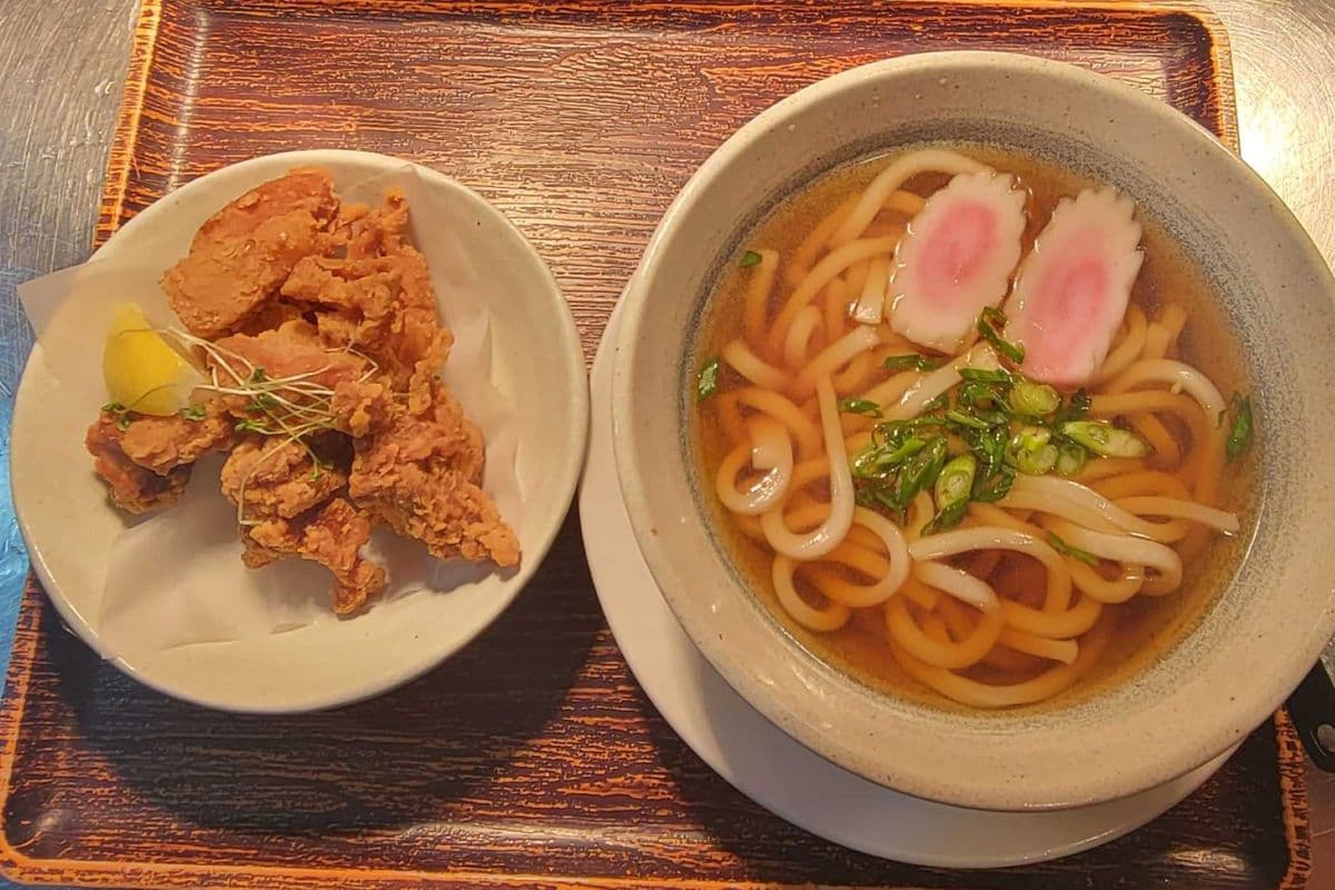 Karaage Udon Soup
