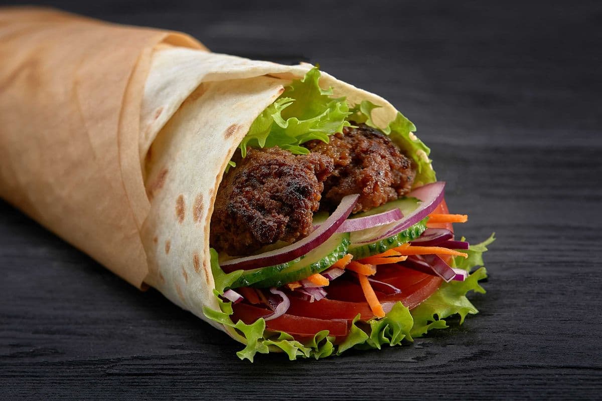Beef Kofta Wrap