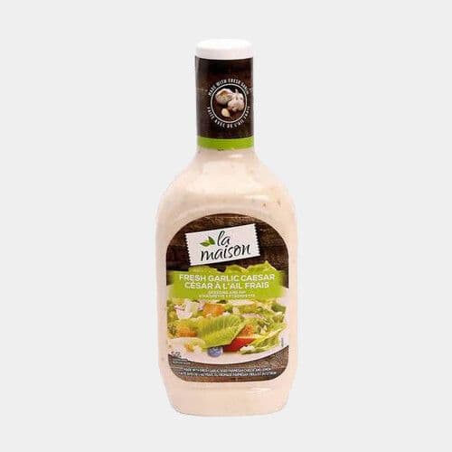 La Maison Vinaigrette et trempette César à l'ail / La Maison Fresh Garlic Caesar