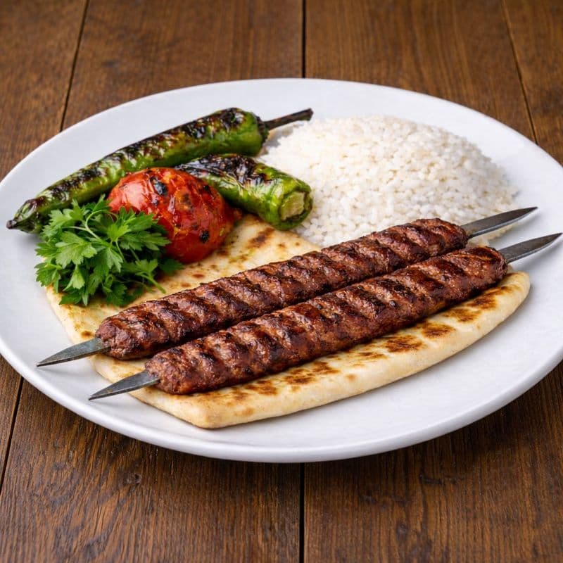 Adana Kebab Plate