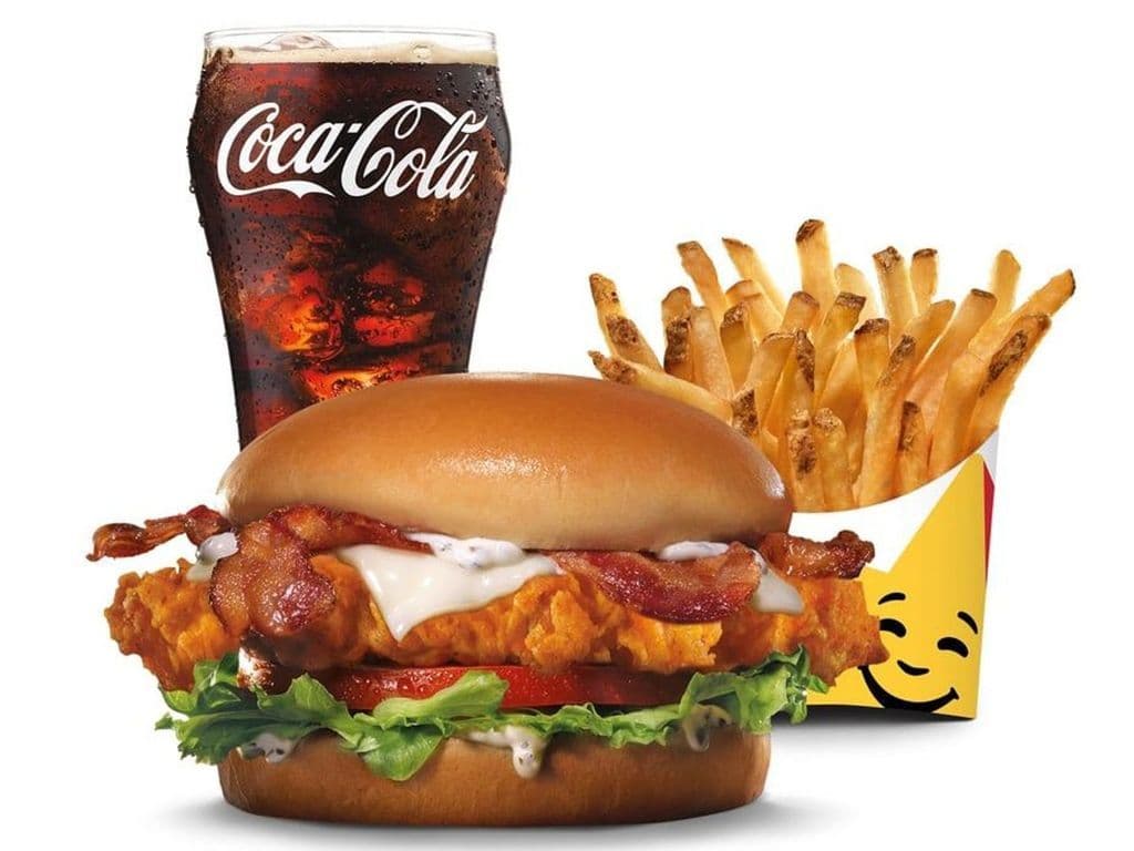 Hand-Breaded Bacon Swiss Crispy Combo